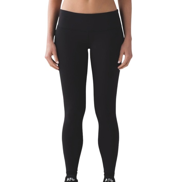 lululemon athletica Pants & Jumpsuits Lululemon Low Rise Black Leggings Poshmark